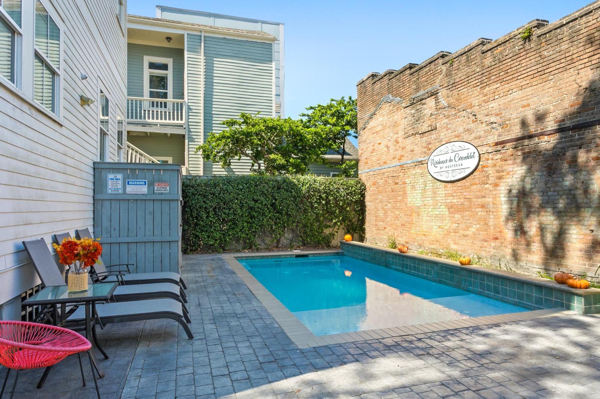 Amazing 3Br Cottage Off St Charles With Pool New Orleans Eksteriør bilde