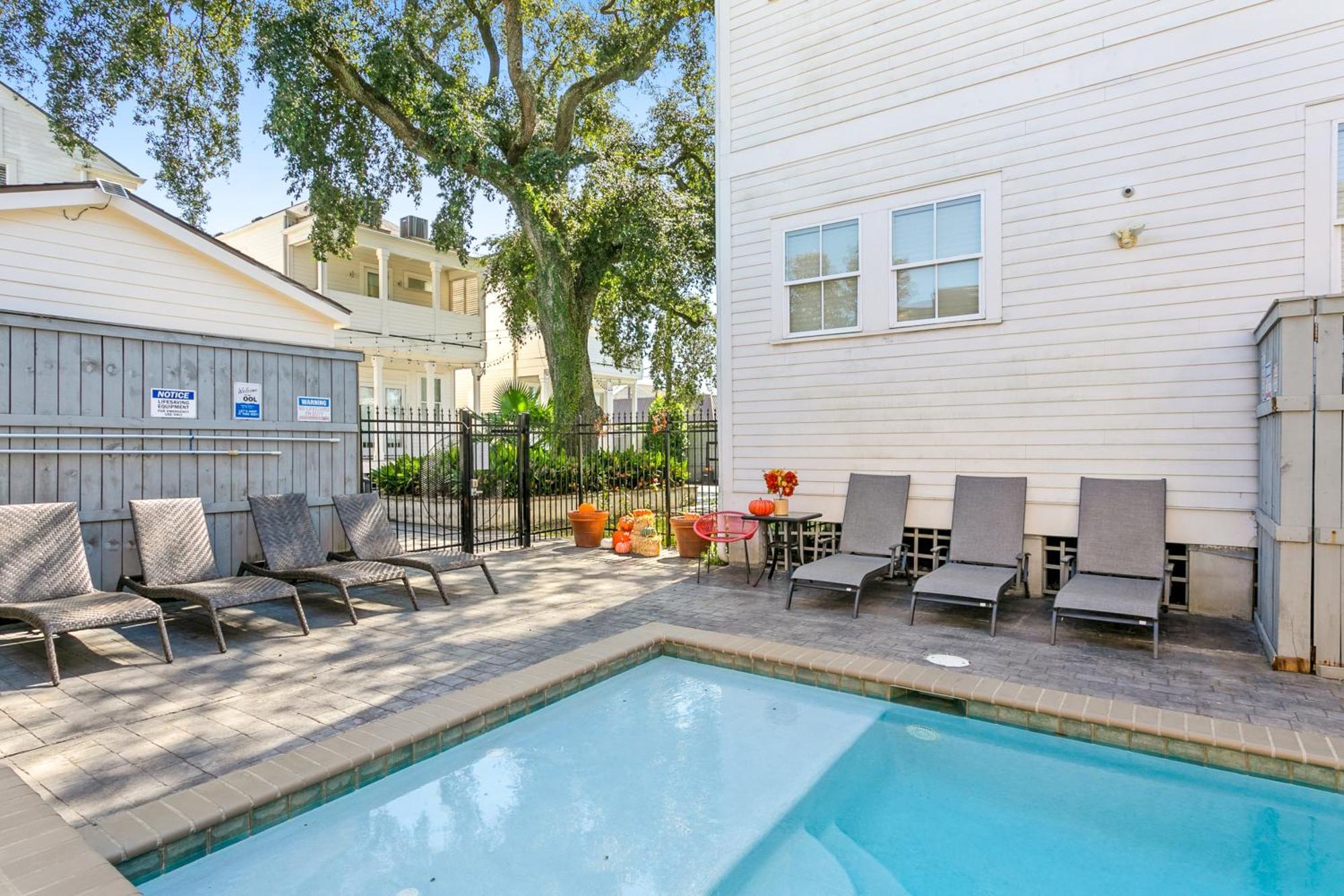 Amazing 3Br Cottage Off St Charles With Pool New Orleans Eksteriør bilde